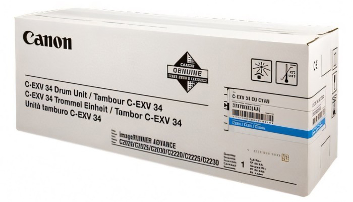 Original Canon CEXV34 | 3787B003 Trommel Cyan