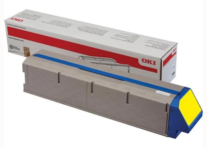 Original OKI 45536505 Toner Gelb XL
