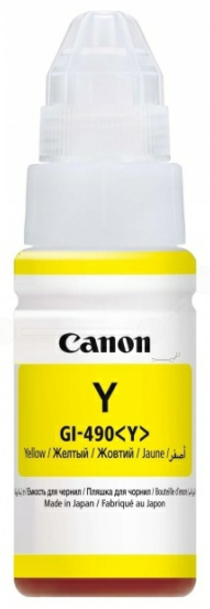 Original Canon GI490Y | 0666C001 Tintenflasche Gelb