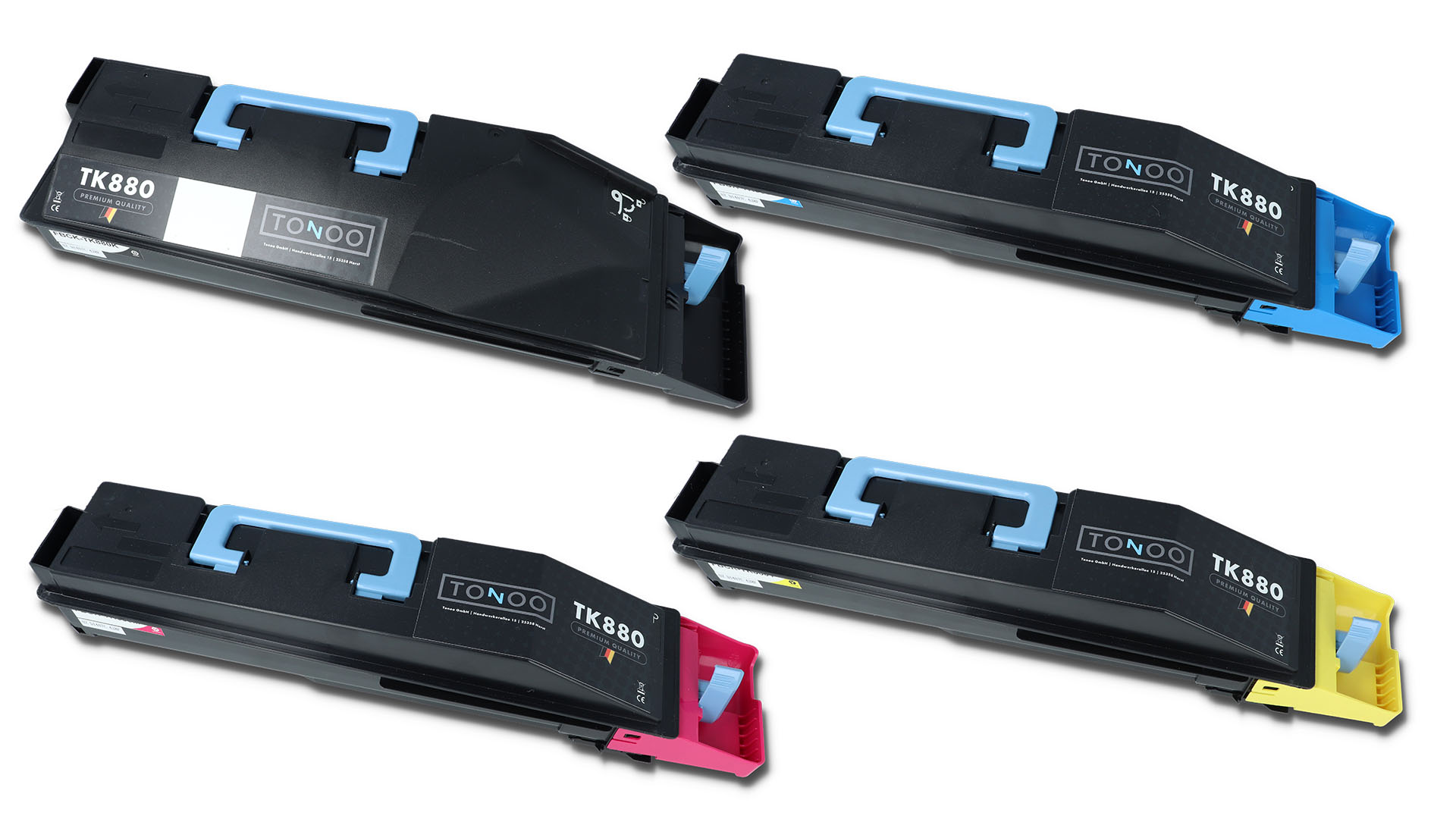 Tonoo® Toner ersetzt Kyocera TK880 Spar Set