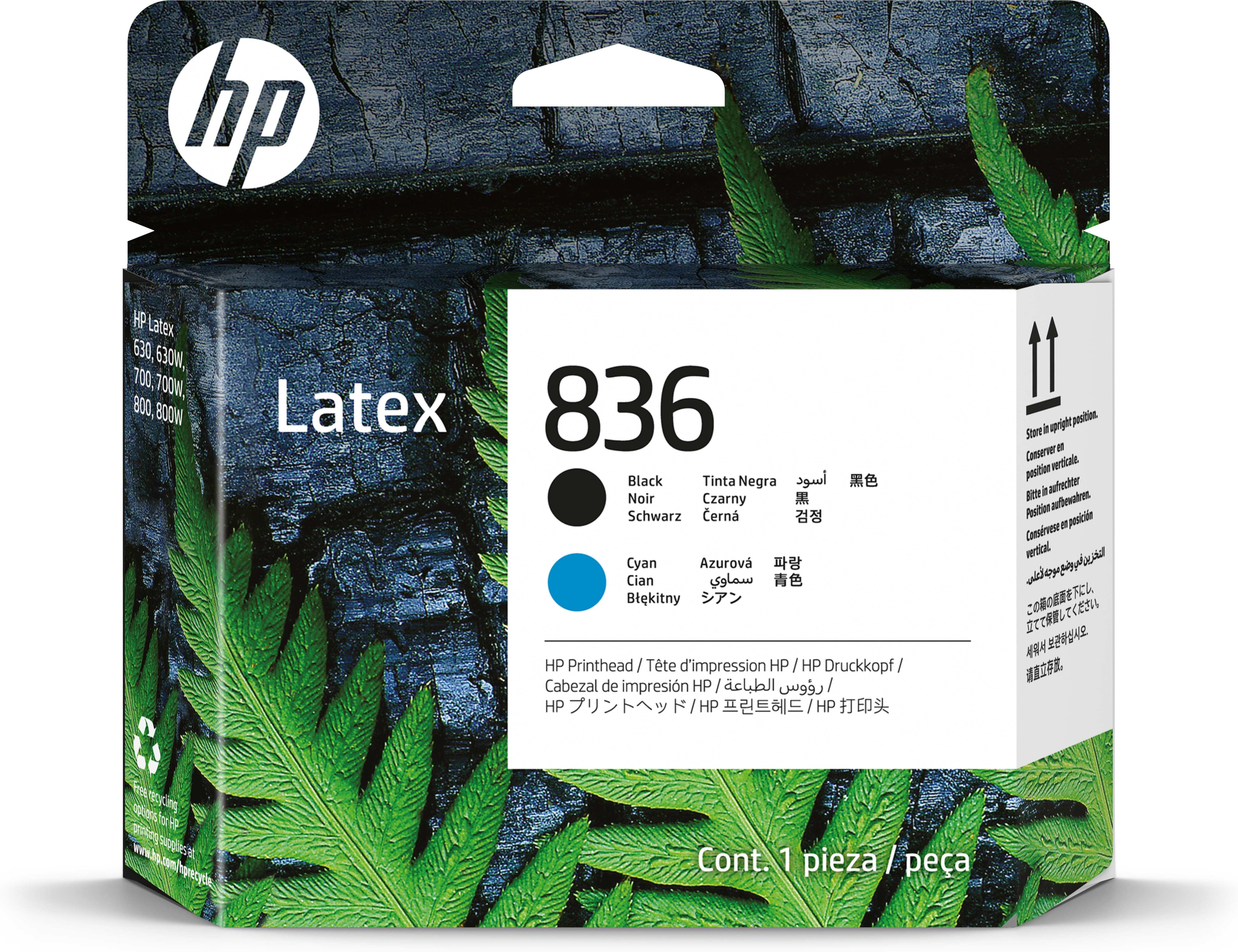 Original HP 836 | 4UV95A Druckkopf ( Schwarz & Cyan )
