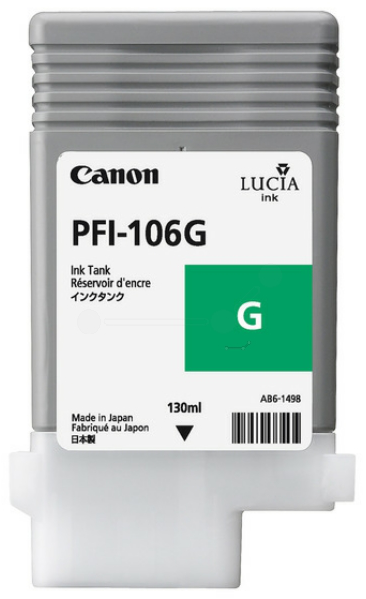 Original Canon PFI106G | 6628B001 Tinte Grün