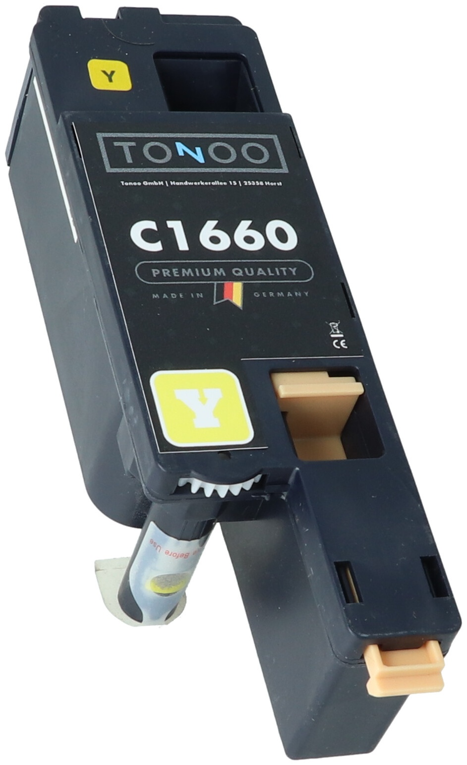 Tonoo® Toner ersetzt Dell C1660w | 59311131 | XY7N4 | V53F6 | Gelb