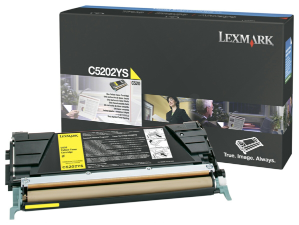 Original Lexmark C5202YS Toner Gelb