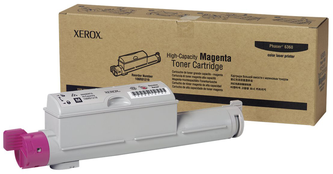 Original Xerox 106R01219 Toner Magenta XL ( A-Ware )