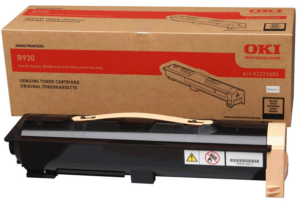 Original OKI 01221601 Toner Schwarz