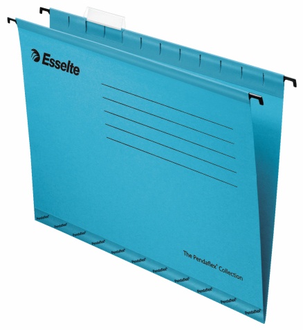 Esselte Hängemappe Pendaflex | DIN A4 | Karton | Blau | 25er-Pack