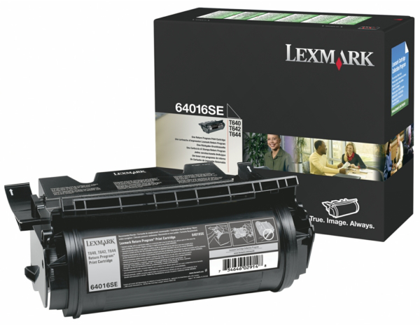 Original Lexmark 64016SE Toner Schwarz XS