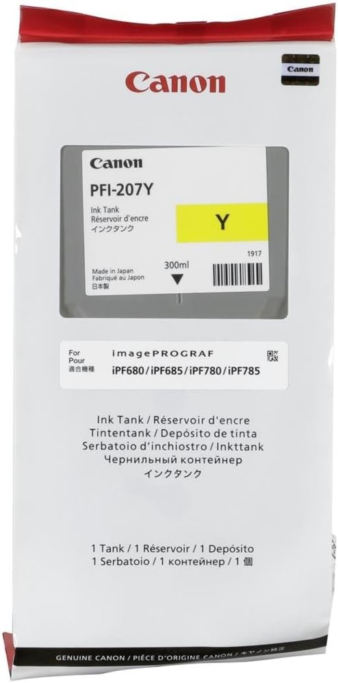 Original Canon PFI206Y | 5306B001 Tinte Gelb ( 08.2026 )
