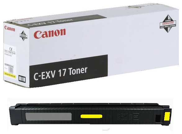 Original Canon CEXV17 | 0259B002 Toner Gelb