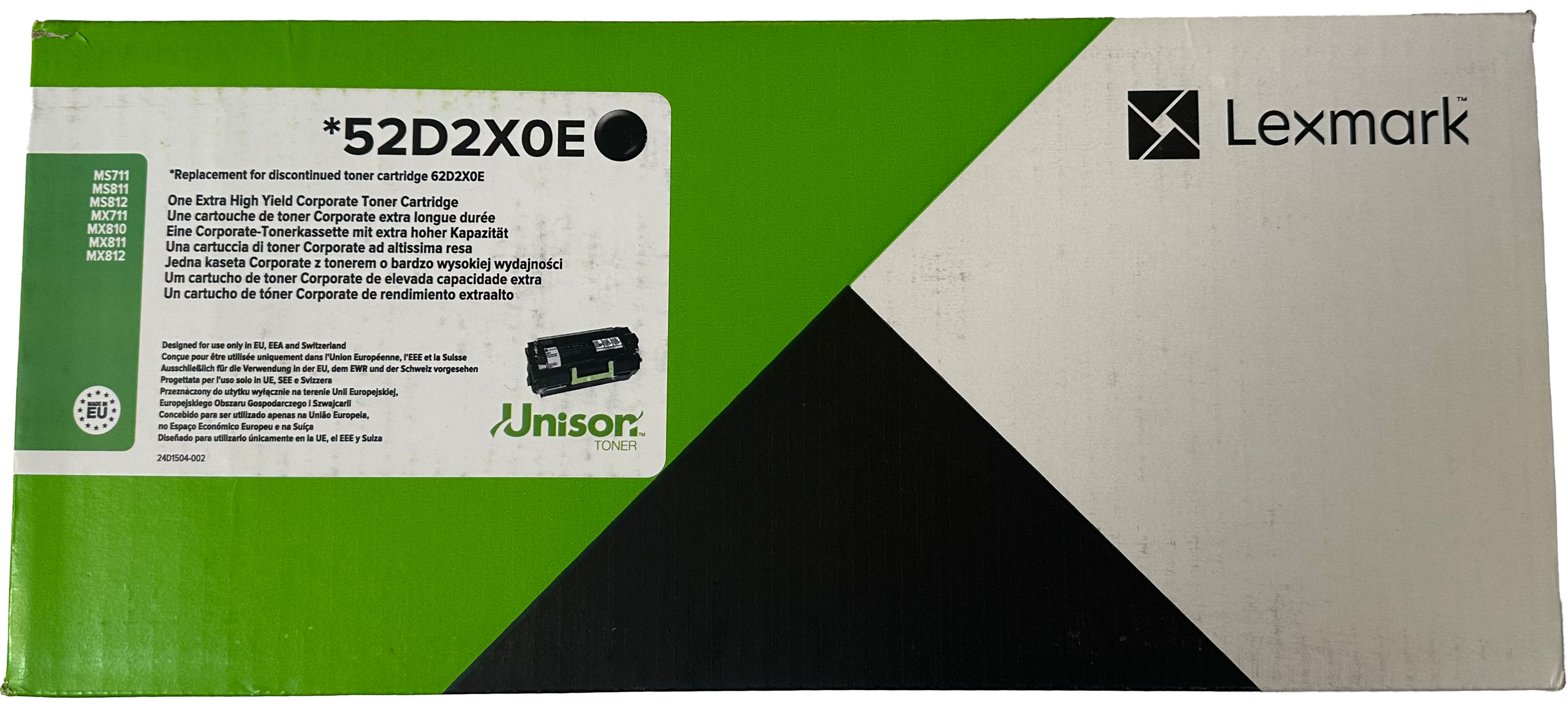 Original Lexmark 522X | 52D2X0E Toner Schwarz XXL