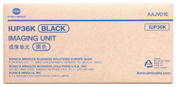 Original Konica Minolta IUP36K | AAJV01E Bildtrommel Schwarz