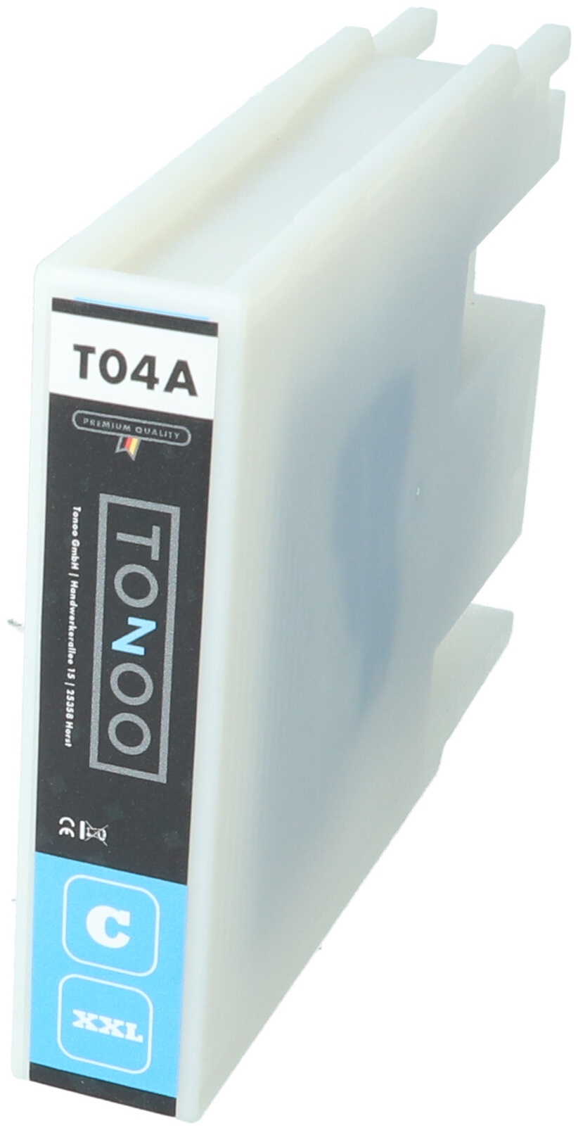 Tonoo® Tinte ersetzt Epson T04A2XXL | C13T04A240 Cyan XXL