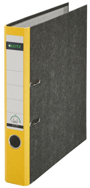 Leitz Ordner 1050 | DIN A4 | 5,2 cm | Gelb