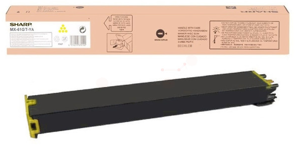 SHARP MX61GTYA  gelb Toner