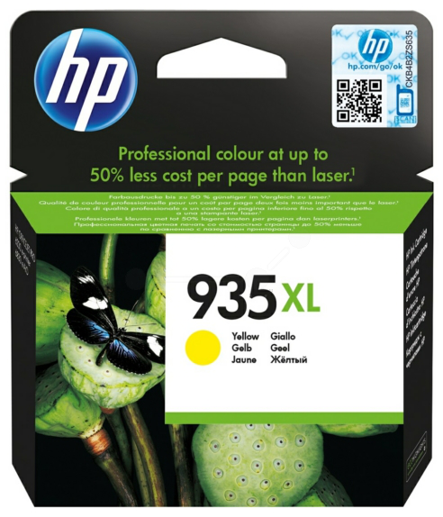 Original HP 935XL | C2P26AE Tinte Gelb XL