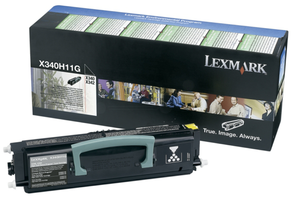 Original Lexmark X340H11G Toner Schwarz XL