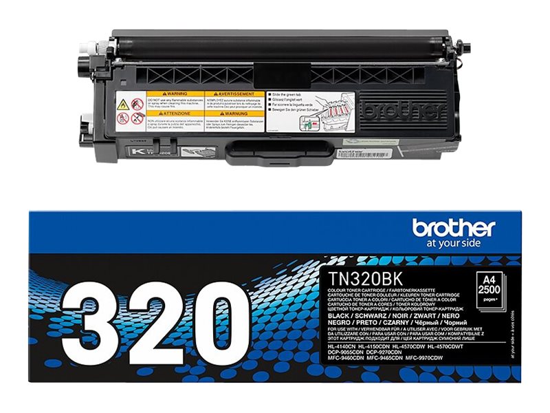 Original Brother TN320BK Toner Schwarz