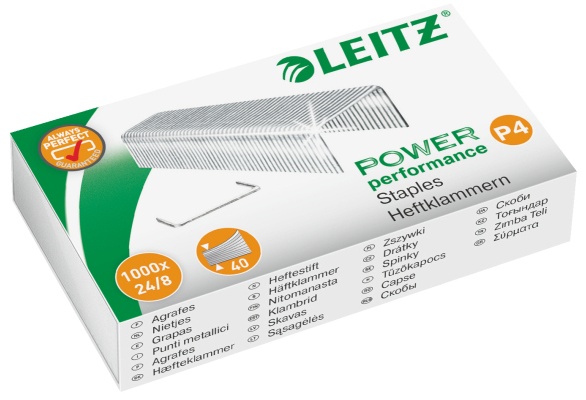 Leitz Heftklammern 5571 | 24/8 | 1000 Stück
