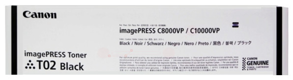 Original Canon T02 | 8529B001 Toner Schwarz