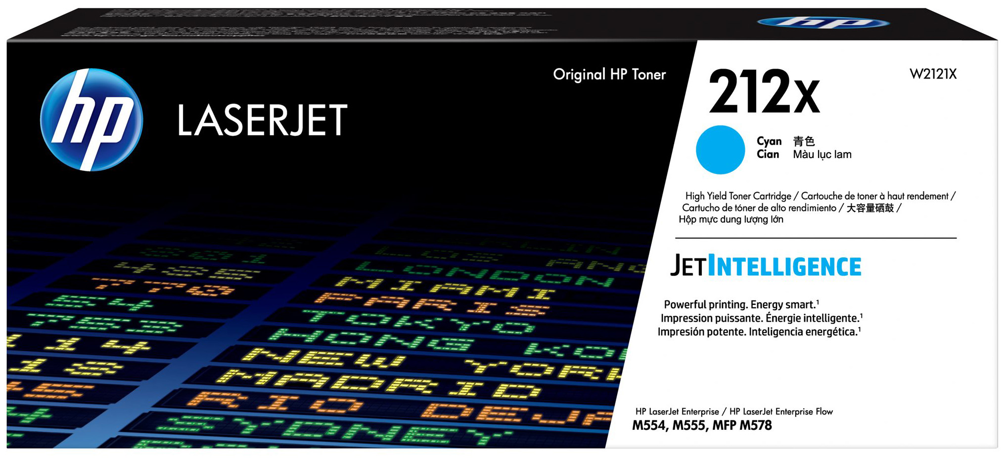 Original HP W2121X | 212X Toner Cyan XL