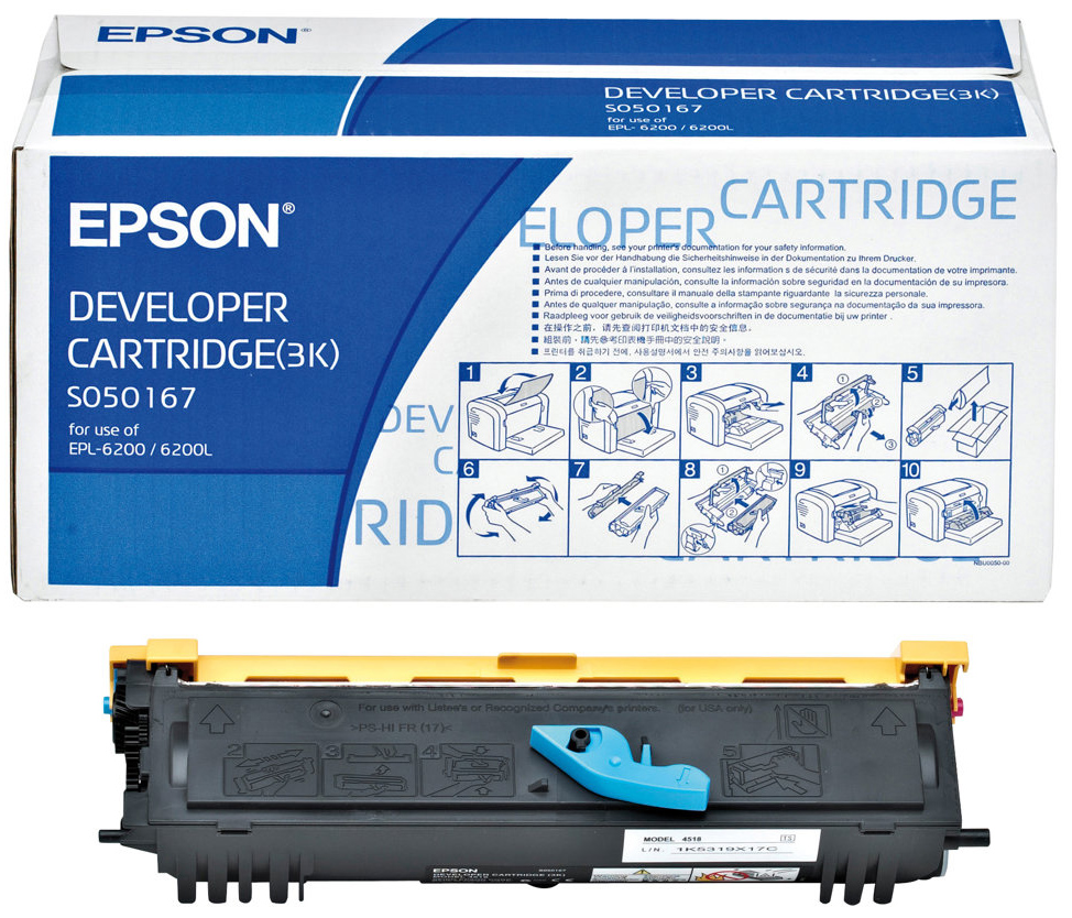 Original Epson C13S050167 | S050167 Toner Schwarz ( A-Ware )