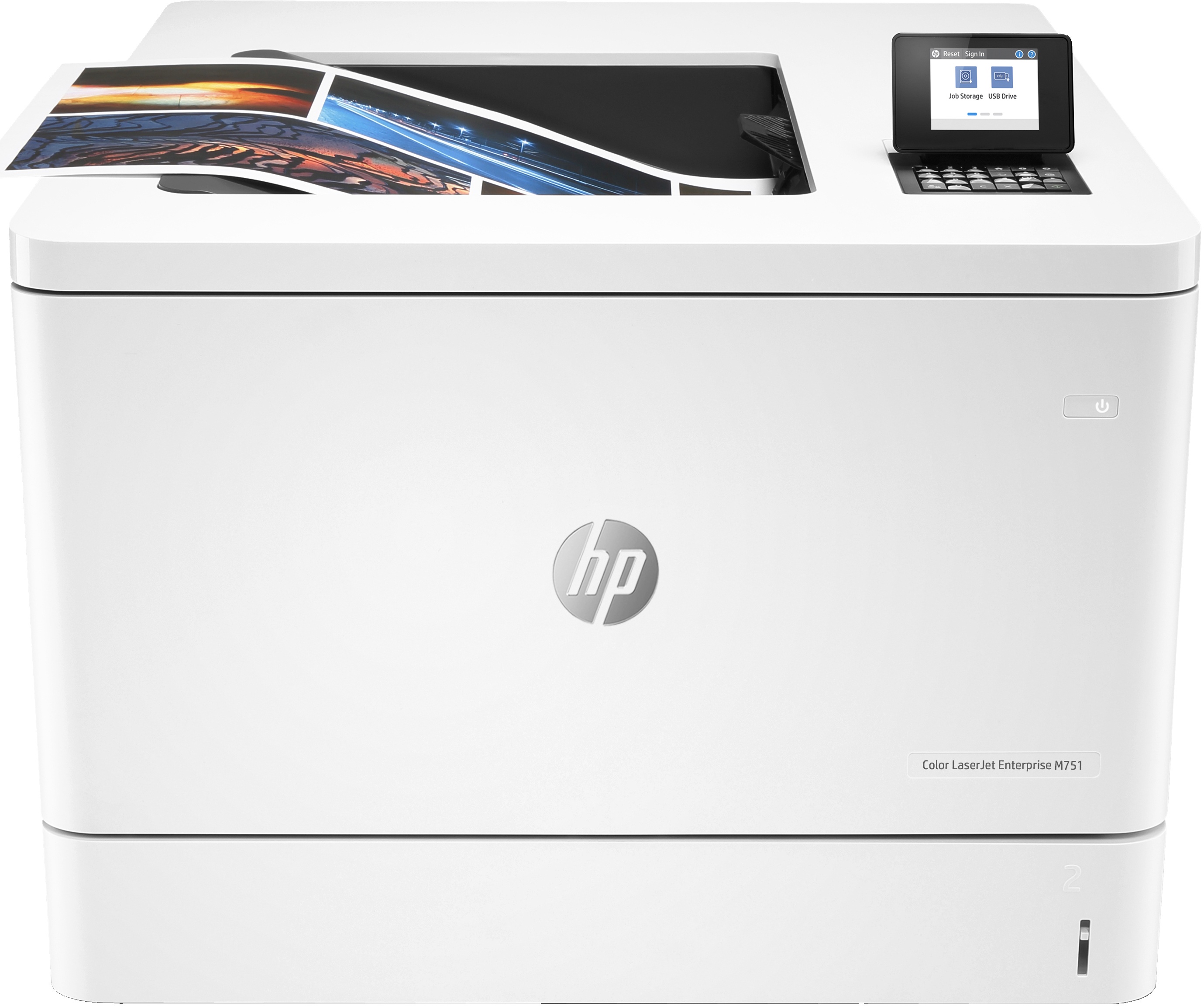 HP Color LaserJet Enterprise M751dn Farb Laser Drucker | A3 | 41 S./Min | Duplex | WLAN
