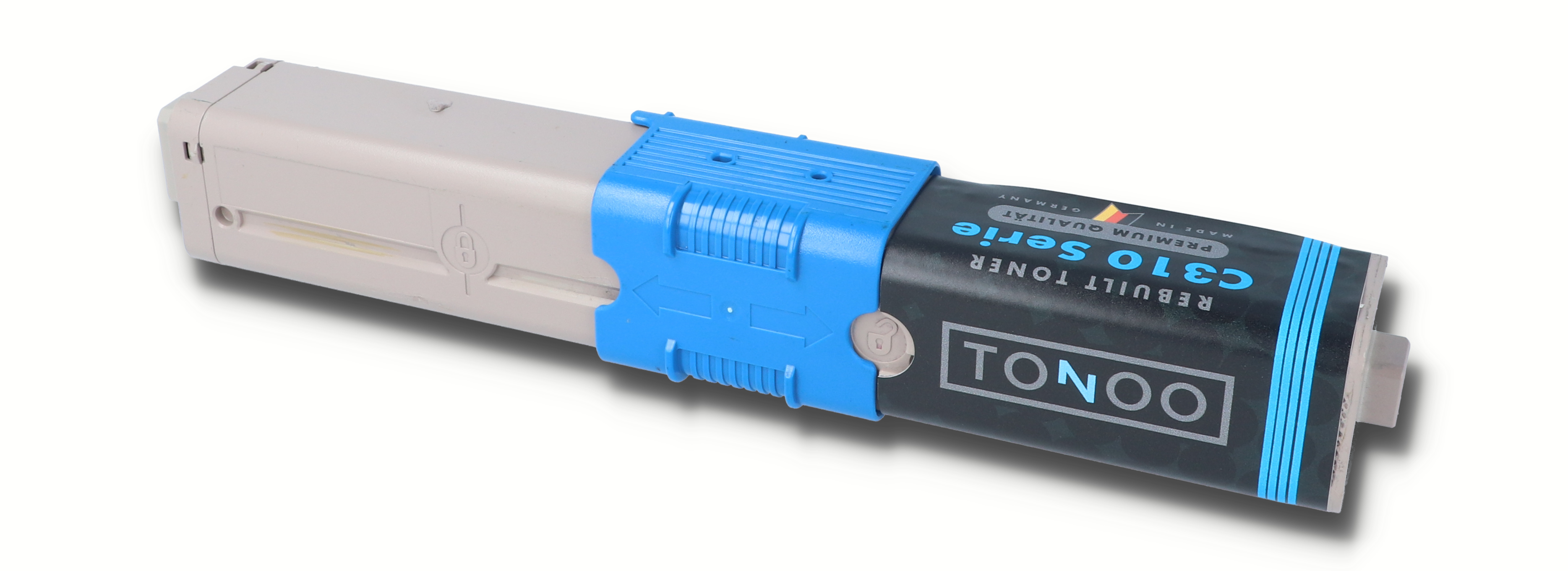 Tonoo® Toner ersetzt OKI 44469706 Cyan