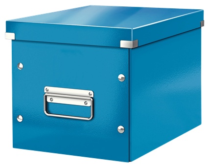 Leitz Aufbewahrungsbox Click & Store | 10 l | 26 x 26 x 24 cm | Blau