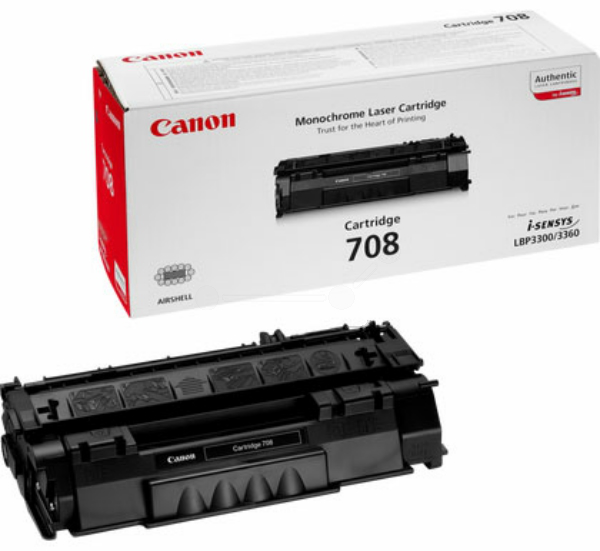 Original Canon 0266B002 | 708 Toner Schwarz