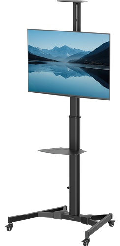 Fellowes TV-Ständer | bis 70" | bis 50 kg | Standfuß | Schwarz