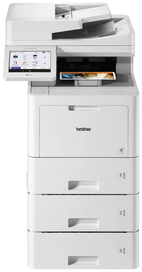 Brother MFC-L9670CDNTT Farb Laser Multifunktionsdrucker | A4 | 40 S./Min | Duplex