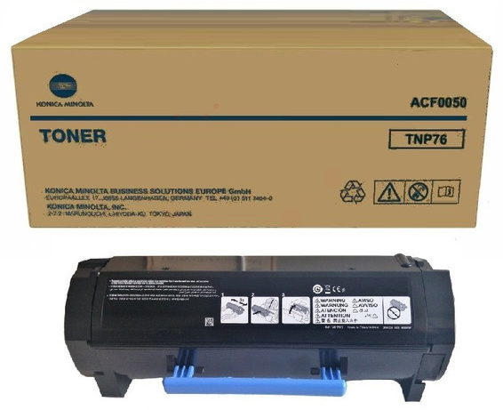 Original Konica Minolta TNP76 | ACF0050 Toner Schwarz