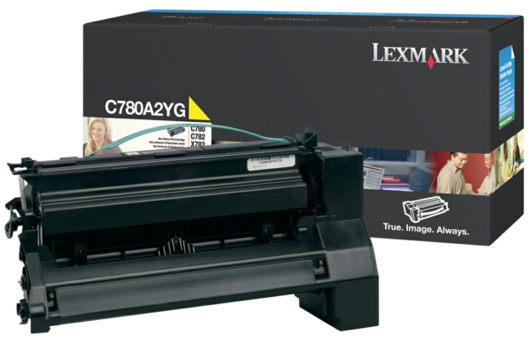 Original Lexmark C780A2YG Toner Gelb