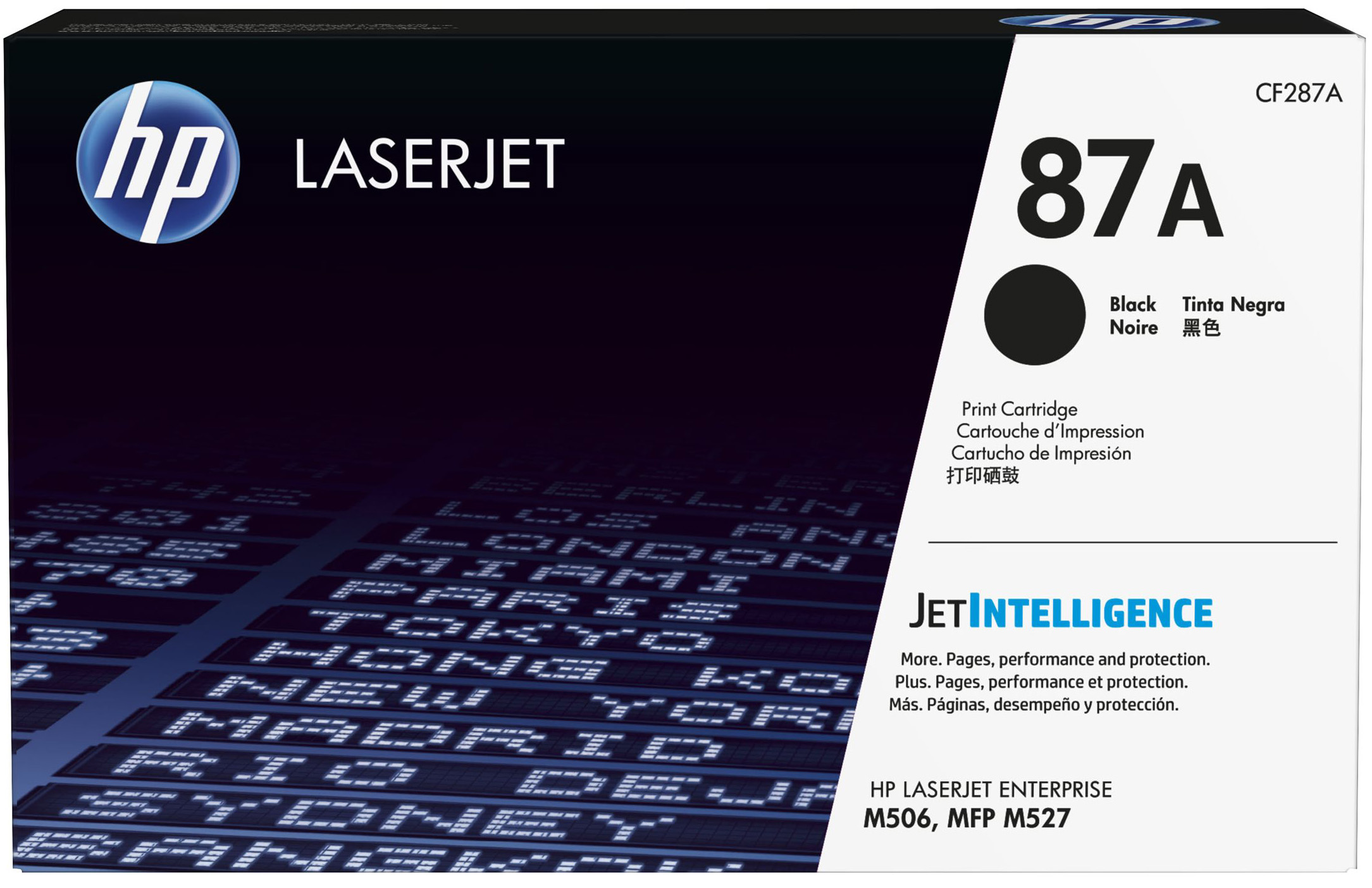 Original HP CF287AS | CF287A | 87AS Toner Schwarz XS