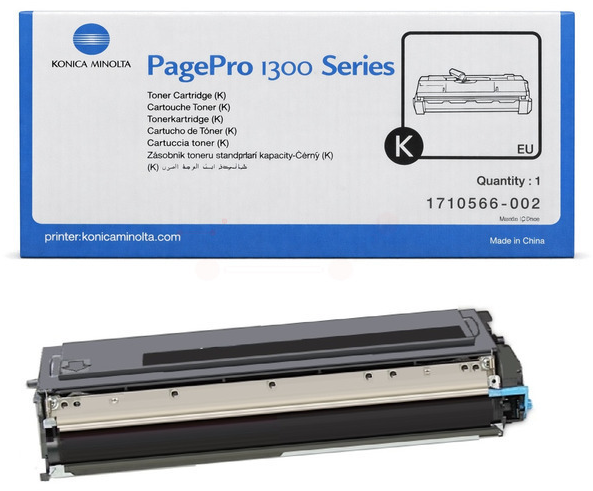 Original Konica Minolta 1710566-002 | 4518512 Toner Schwarz