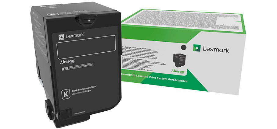Original Lexmark 74C2HK0 Toner Schwarz XXL ( A-Ware )