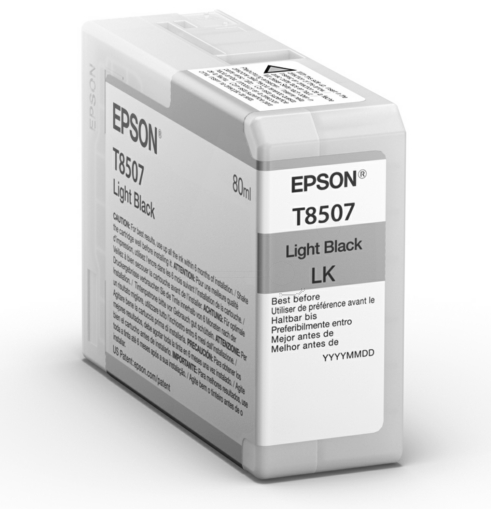 Original Epson C13T850700 | T8507 Tinte hell Schwarz