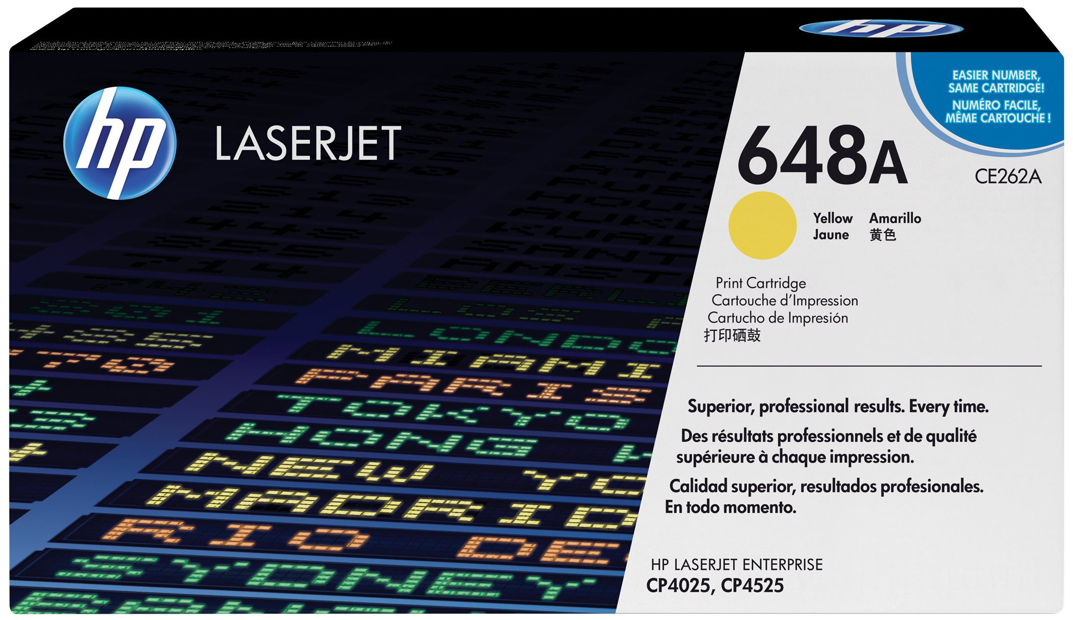 Original HP CE262A | 648A Toner Gelb