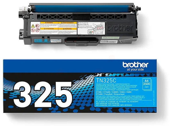 Original Brother TN325C Toner Cyan XL
