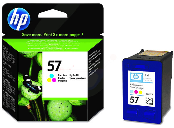 Original HP 57 | C6657AE Tinte C/M/Y ( 2024 )