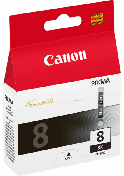 Original Canon 0620B001 | CLI8 BK Tinte Schwarz