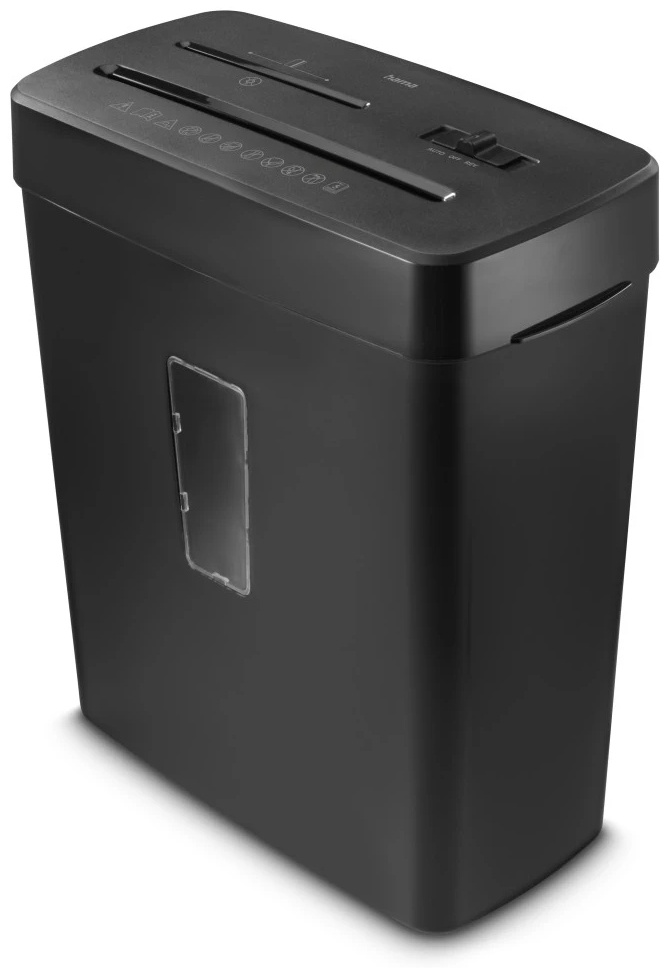 Hama Prime M50CD-B Aktenvernichter | P-5 Mikroschnitt | 5 Blatt | 13 l | Schwarz