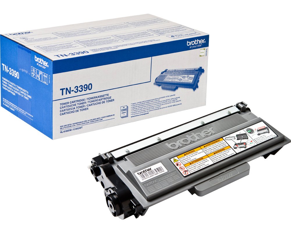 Original Brother TN3390 Toner Schwarz