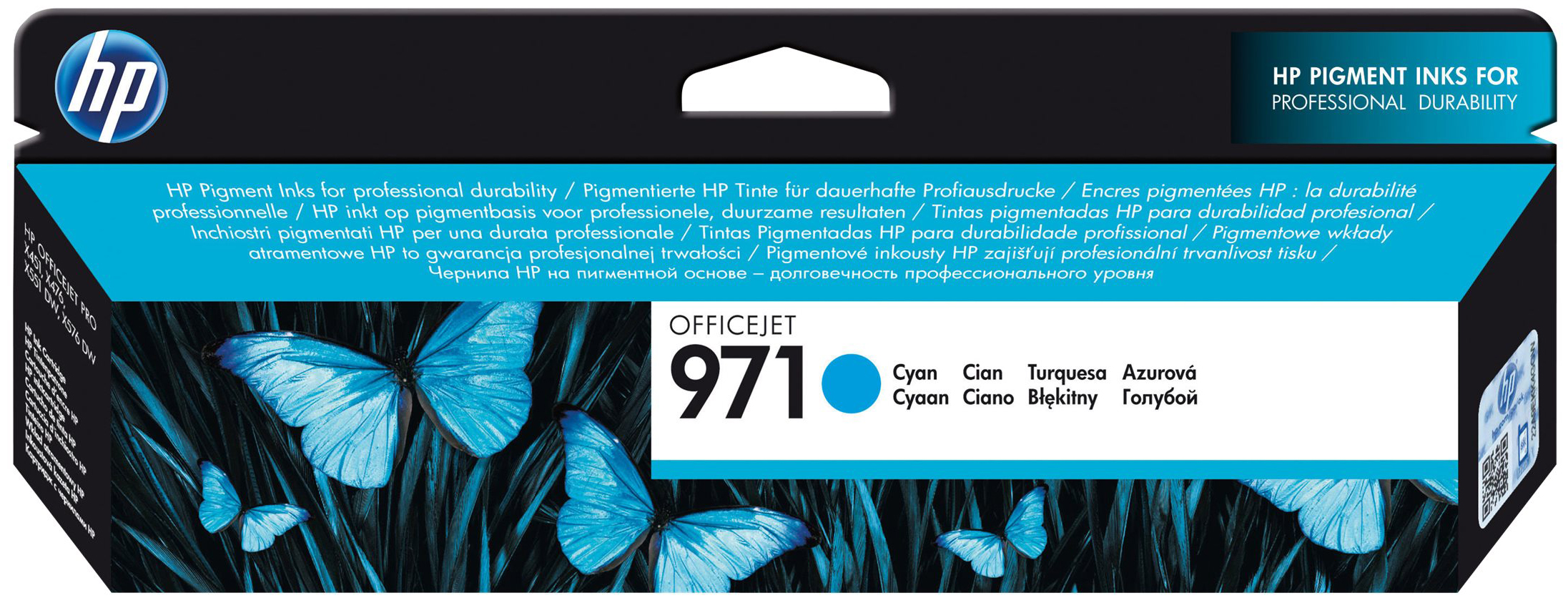 Original HP 971 | CN622AE Tinte Cyan