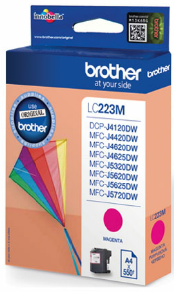 Original Brother LC223M Tinte Magenta