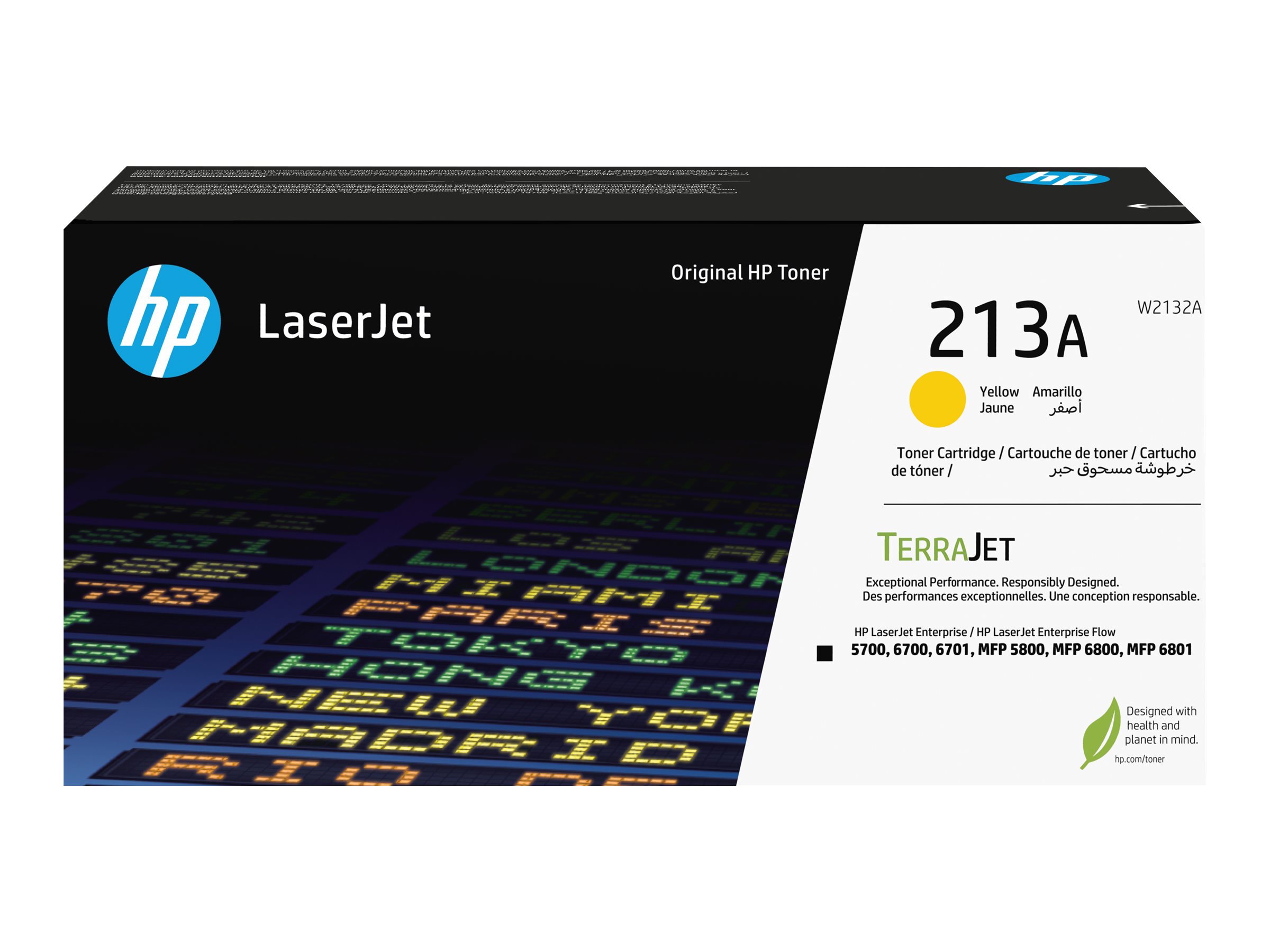 Original HP 213A | W2132A Toner Gelb