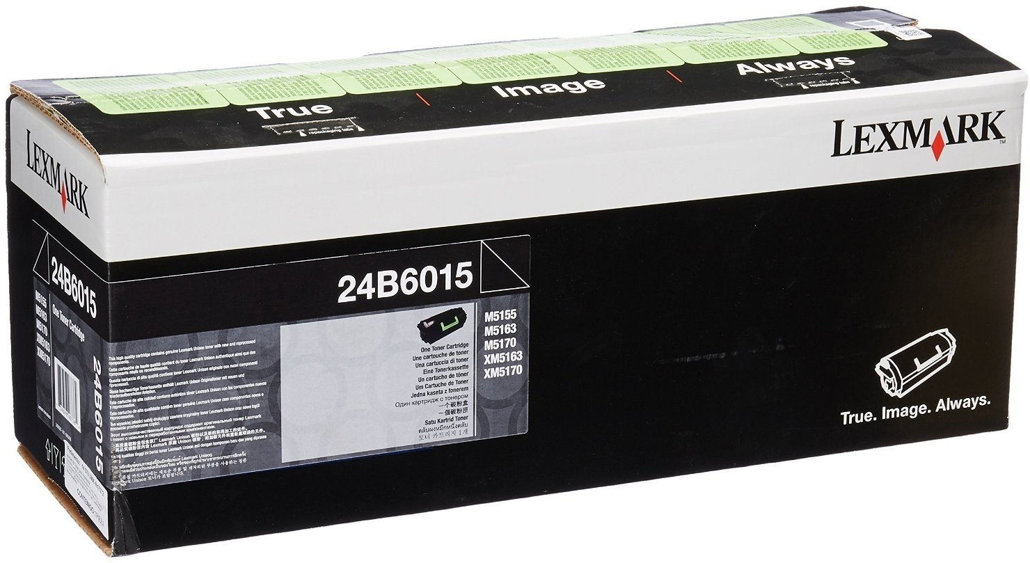 Original Lexmark 24B6015 Toner Schwarz ( A-Ware )