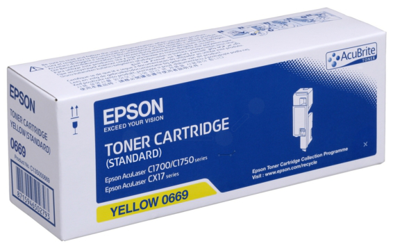 Original Epson 0669 | C13S050669 Toner Gelb