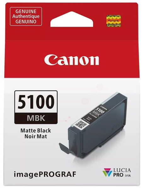 Original Canon PFI5100 | 6951C001 Tintenpatrone Matt Schwarz
